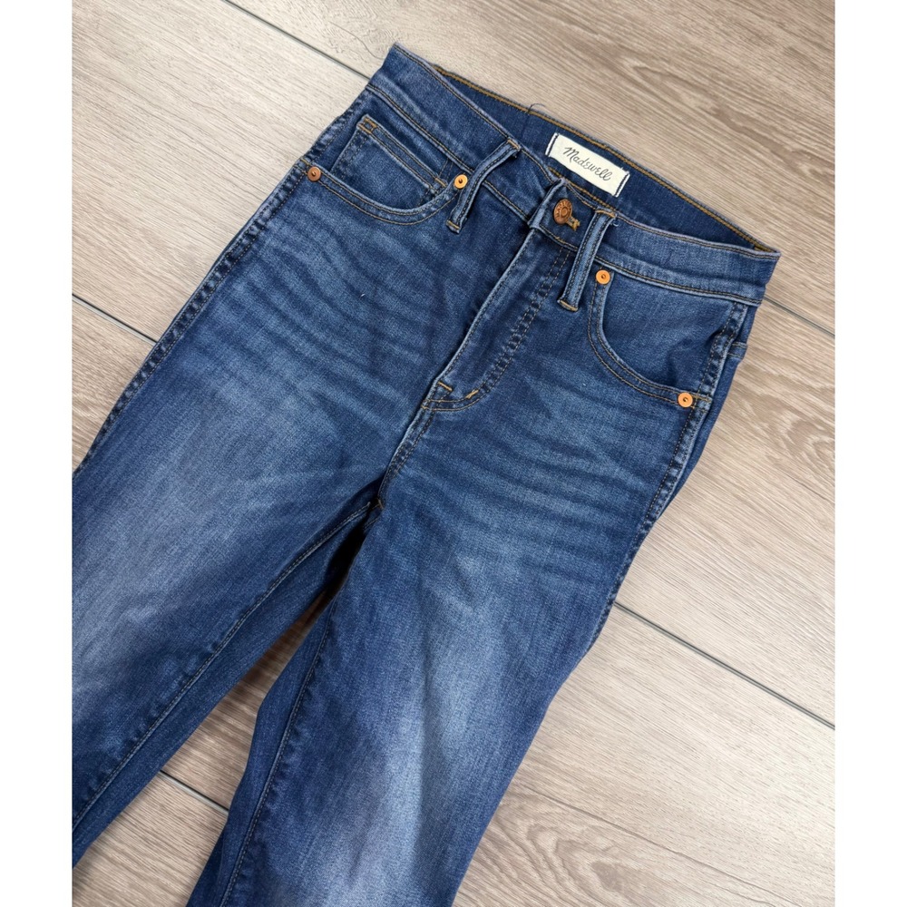Madewell Womens Jeans‎ 10" High-Rise Skinny Blue 24